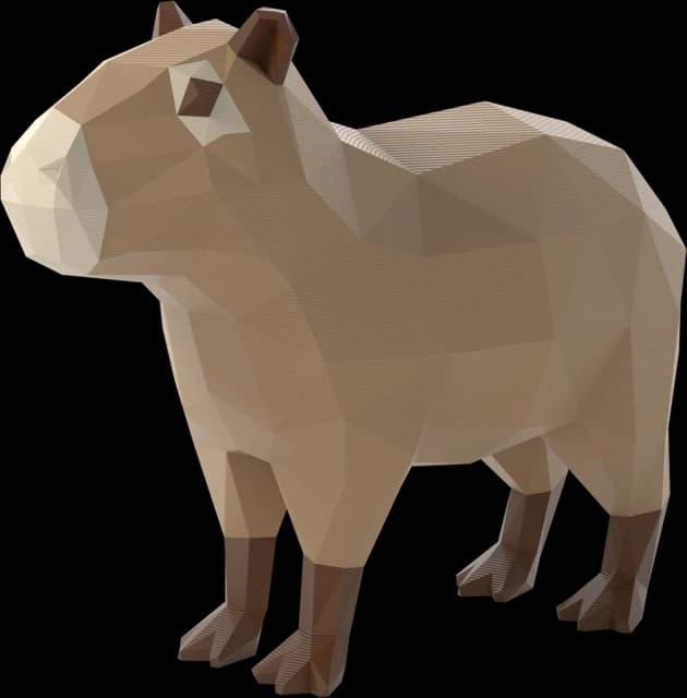 Capy the Capybara, unpainted